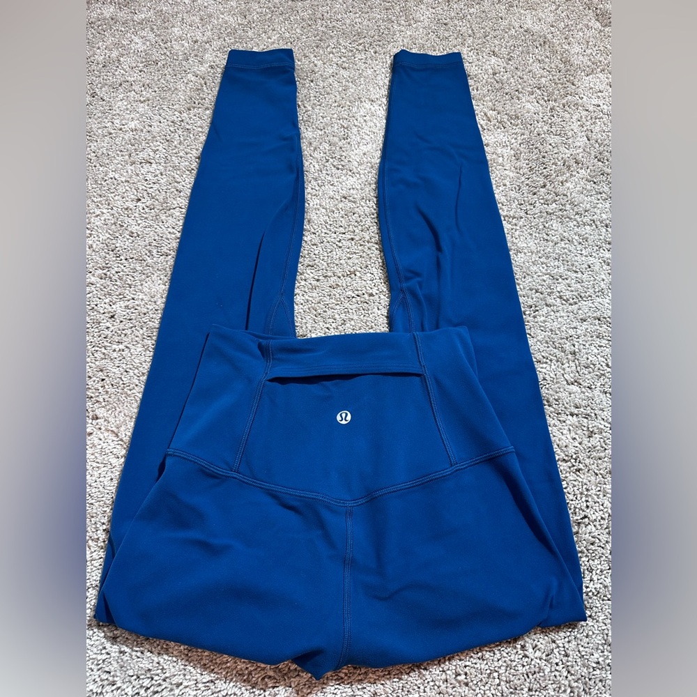 Lululemon Align High Rise Leggings Womens Size 4 Blue Yoga Pants Athleisure